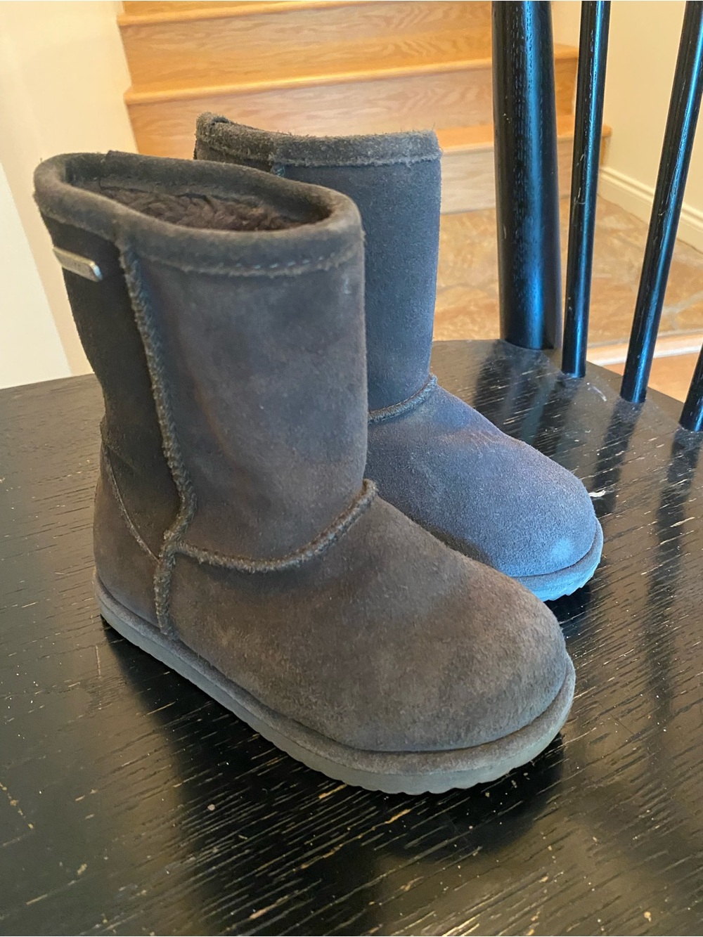 Emu Suede Boots